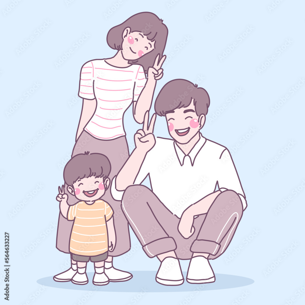 Families live together in love, fun and warmth. Families live together in love, fun and warmth.