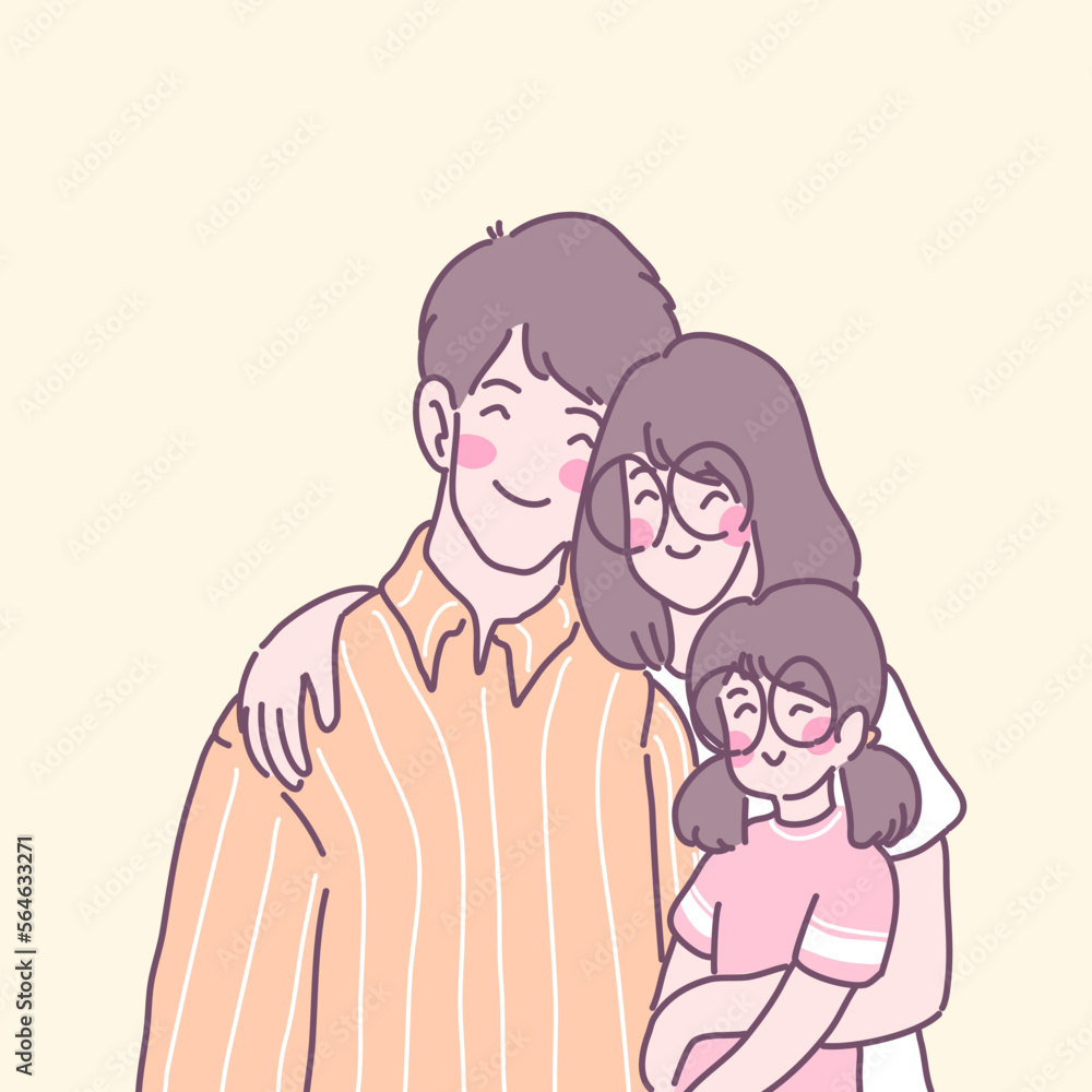 Families live together in love, fun and warmth. Families live together in love, fun and warmth.