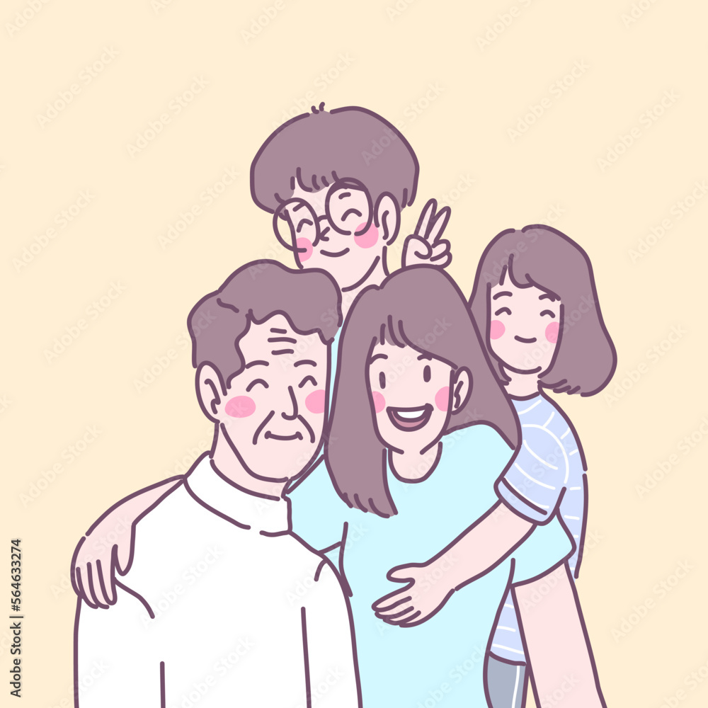 Families live together in love, fun and warmth. Families live together in love, fun and warmth.