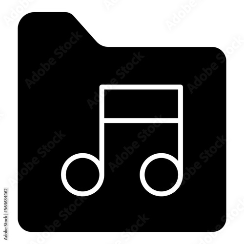 folder music icon