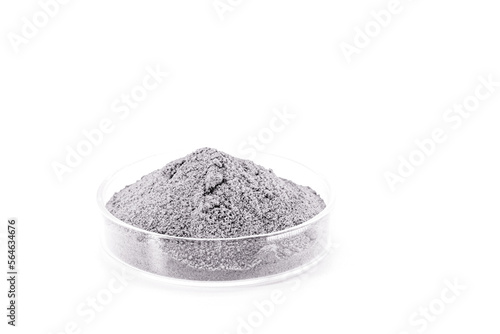Fotografie aluminum oxide or alumina, chemical compound of aluminum and oxygen, used in blasting to remove excess calcined coating and in parts made of metal