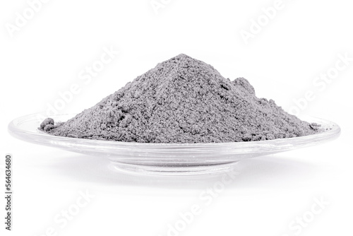 aluminum oxide or alumina, chemical compound of aluminum and oxygen, used in blasting to remove excess calcined coating and in parts made of metal.