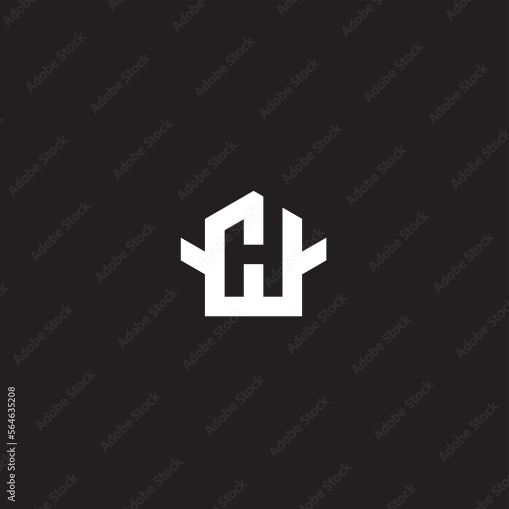 line logo abstract minimalist modern suitable for fashion company and consulting business on black background. line logo abstract minimalist modern suitable for fashion company and consulting business on black background.