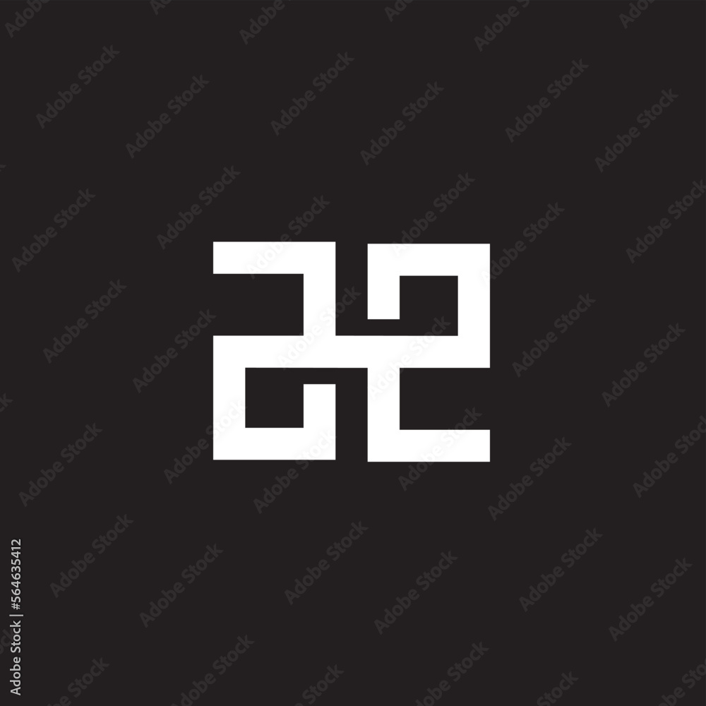 line logo abstract minimalist modern suitable for fashion company and consulting business on black background. line logo abstract minimalist modern suitable for fashion company and consulting business on black background.
