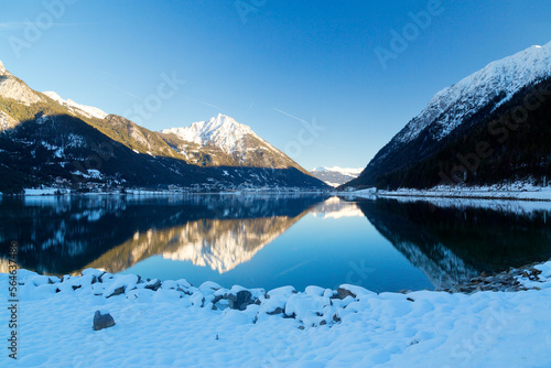 Achensee im Tirol im Winter, Österreich