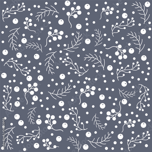 seamless pattern with berries
