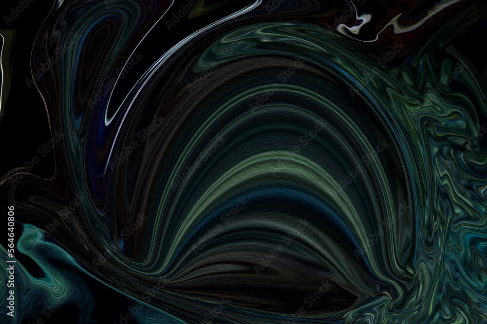Abstract black background with different lines and other elements Abstract black background with different lines and other elements