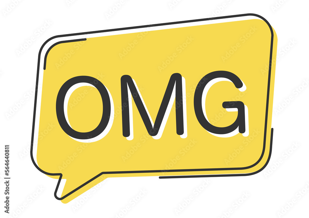 omg comic speech bubble in pop art style. Comic speech. Dialog window. Yellow banner for sale. omg comic speech bubble in pop art style. Comic speech. Dialog window. Yellow banner for sale.
