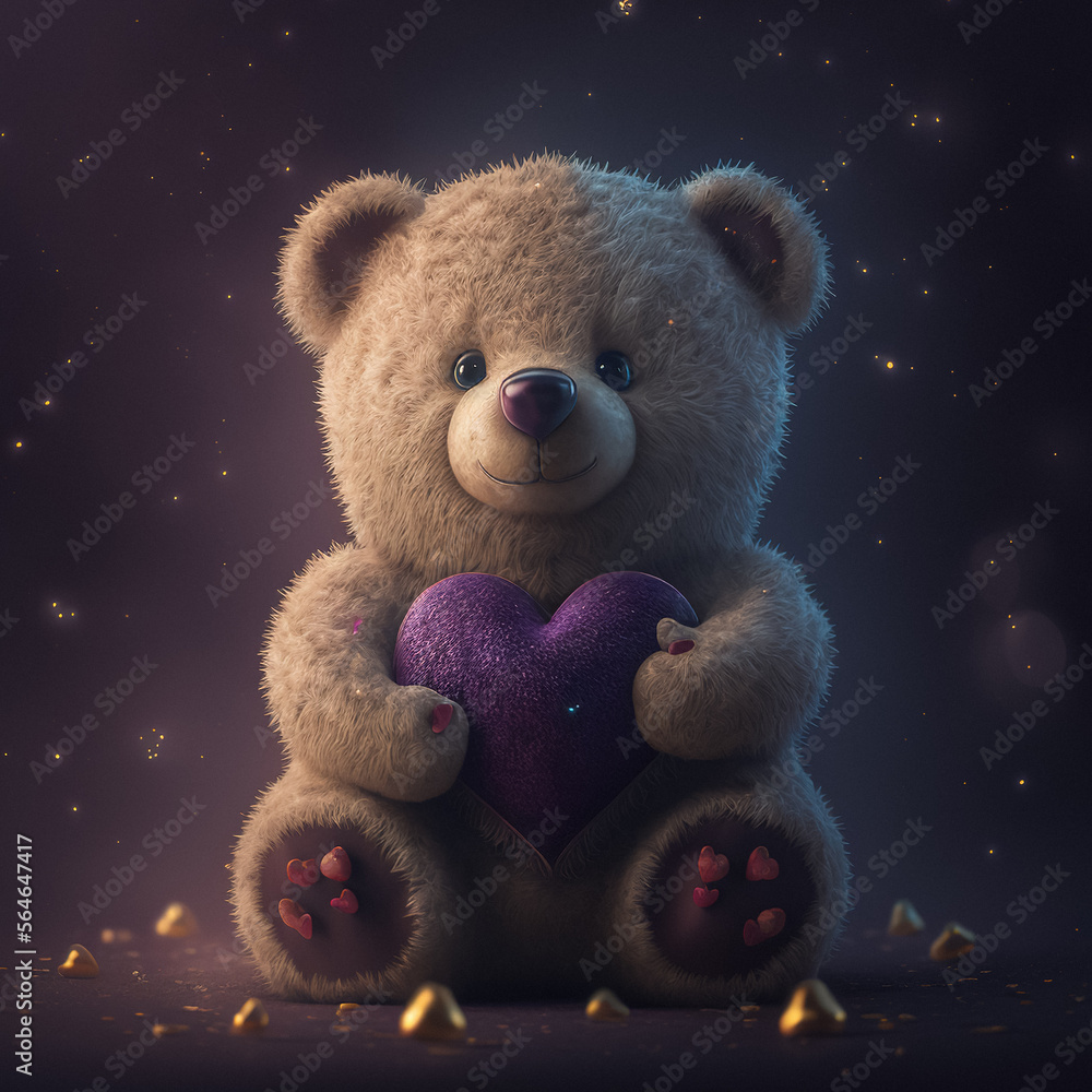 Valentine's Day Teddy Bear Valentine's Day Teddy Bear