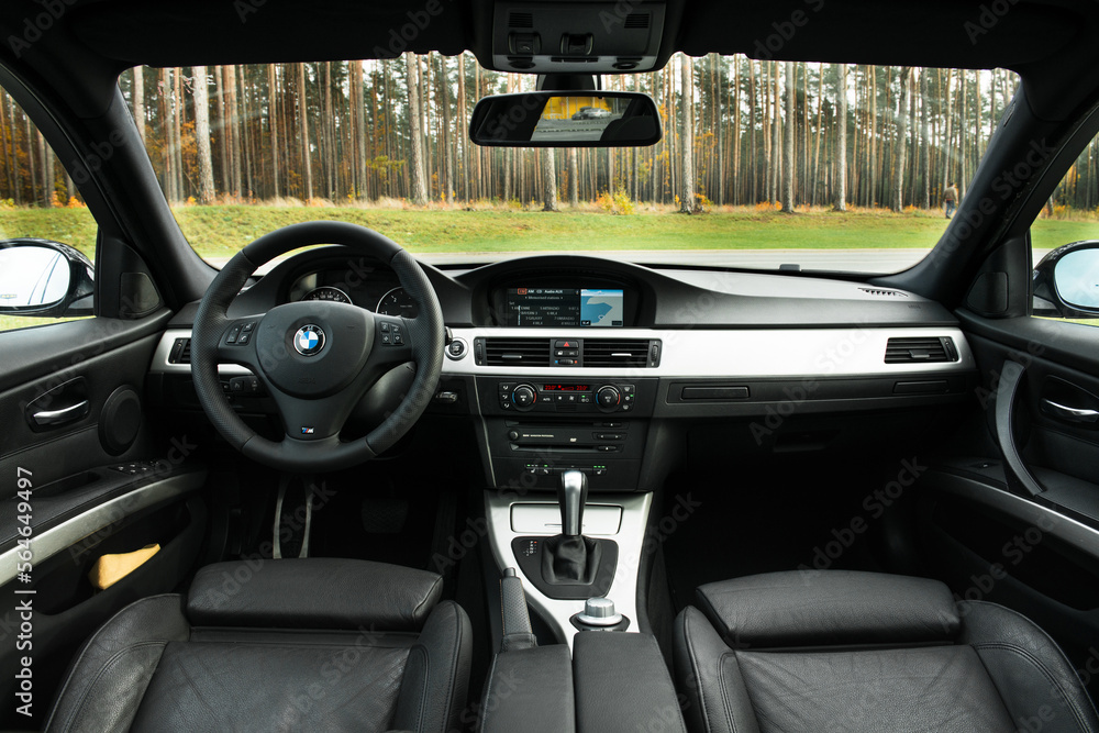 For BMW 320i 325i 328i E90 Interior Decal 5D Reflective Carbon Fiber Car  Trim | eBay