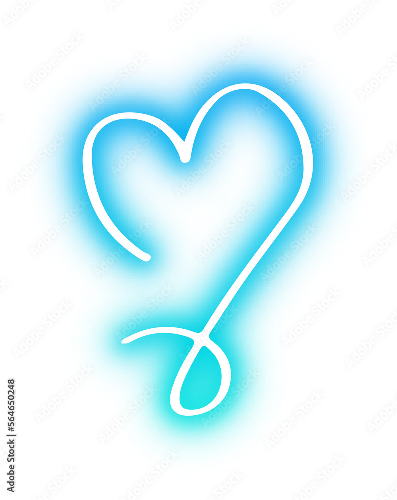 Collection of Heart neon Collection of Heart neon