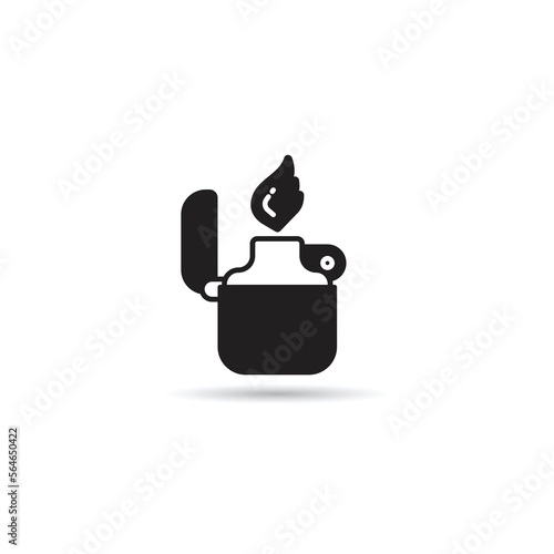 lighter icon on white background