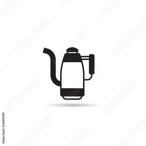 kettle icon on white background