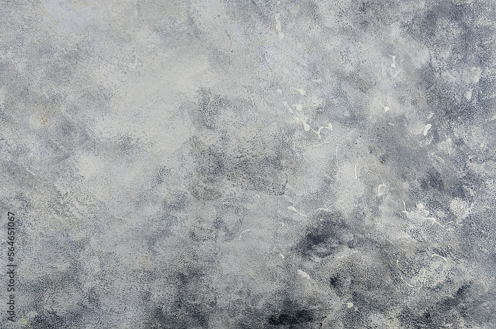 Concrete plastered wall gray textured background Concrete plastered wall gray textured background