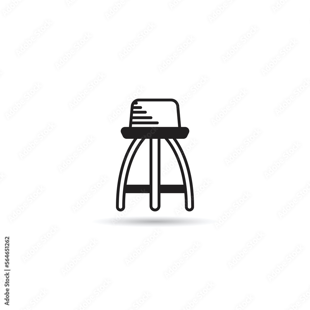stool icon vector illustration stool icon vector illustration