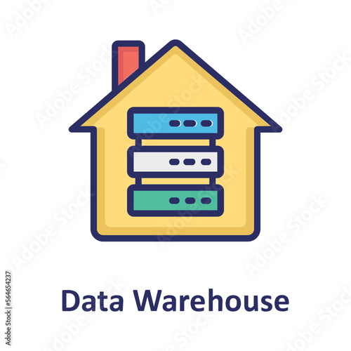 Client server, data storage Vector Icon which can easily modify or edit

 photo