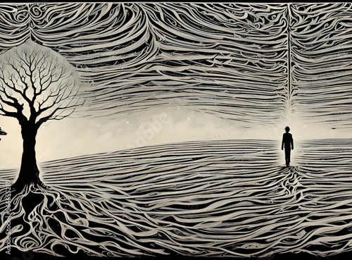 Paradoxical landscape