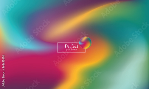 Perfect gradients - Colorful rainbow gradient