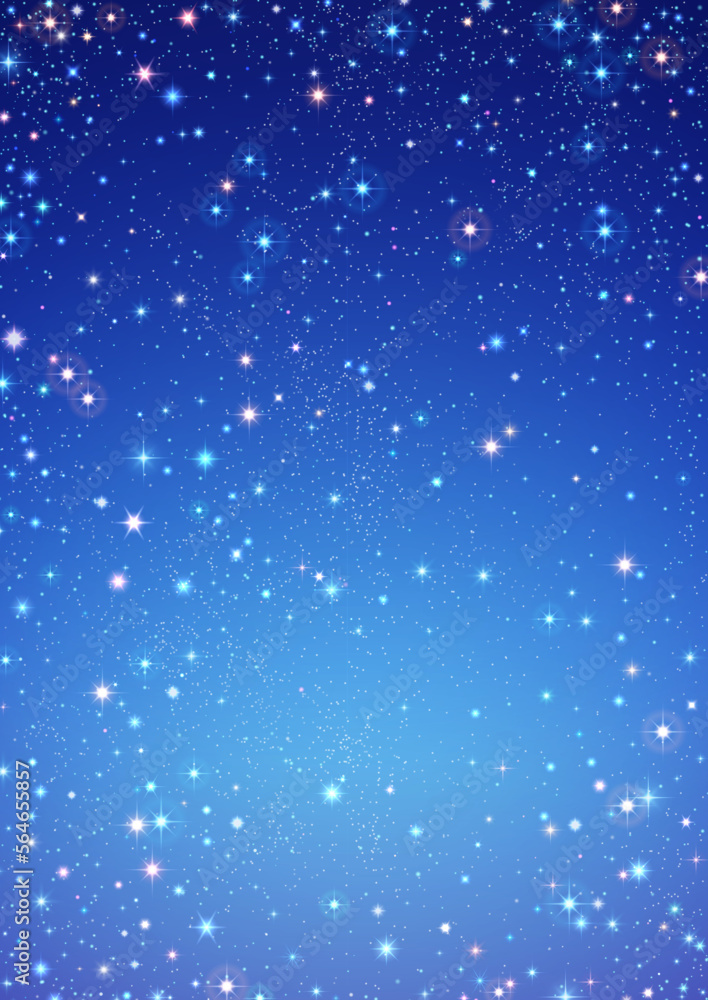 Background with Starry Sky Background with Starry Sky