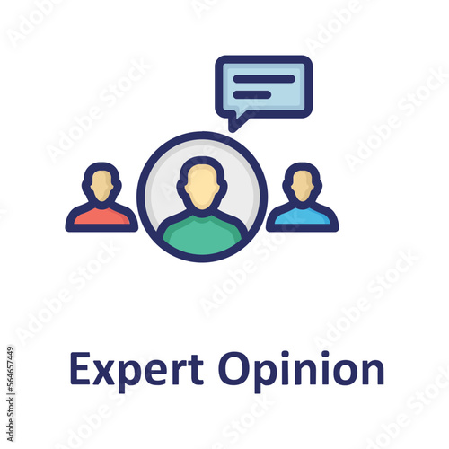 Chat bubble, consulting Vector Icon which can easily modify or edit

