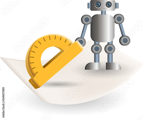 Mechatronics icon. 3d illustration from engineering collection. Creative Mechatronics 3d icon for web design, templates, infographics and more