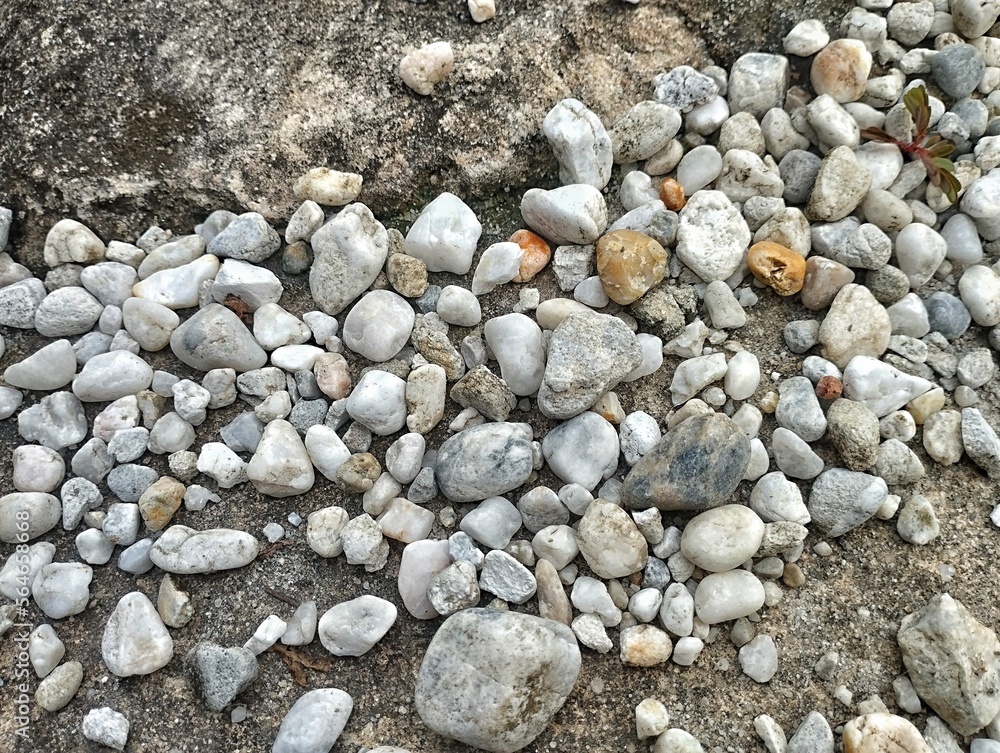 stones on the beach