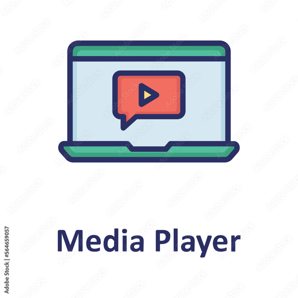Media, media player Vector Icon
Media, media player Vector Icon