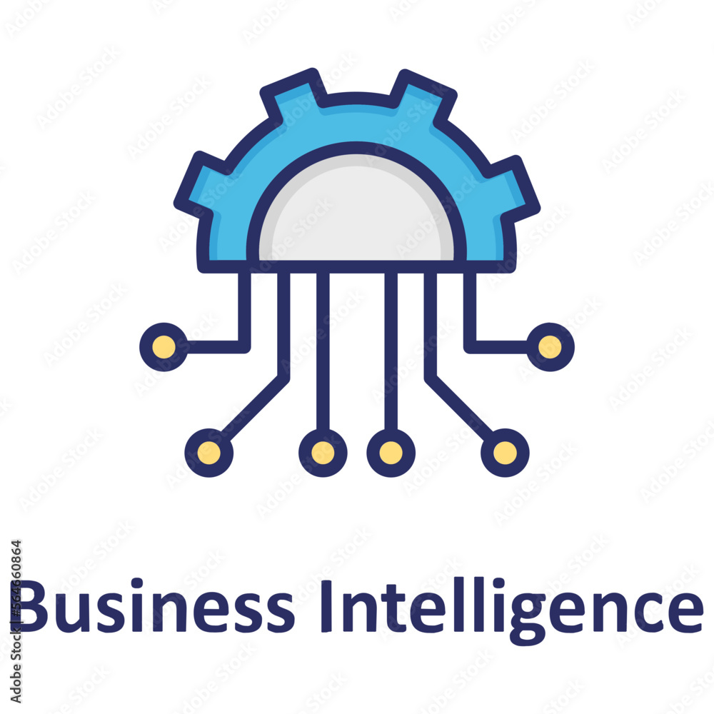 Bi, business intelligence Vector Icon
Bi, business intelligence Vector Icon