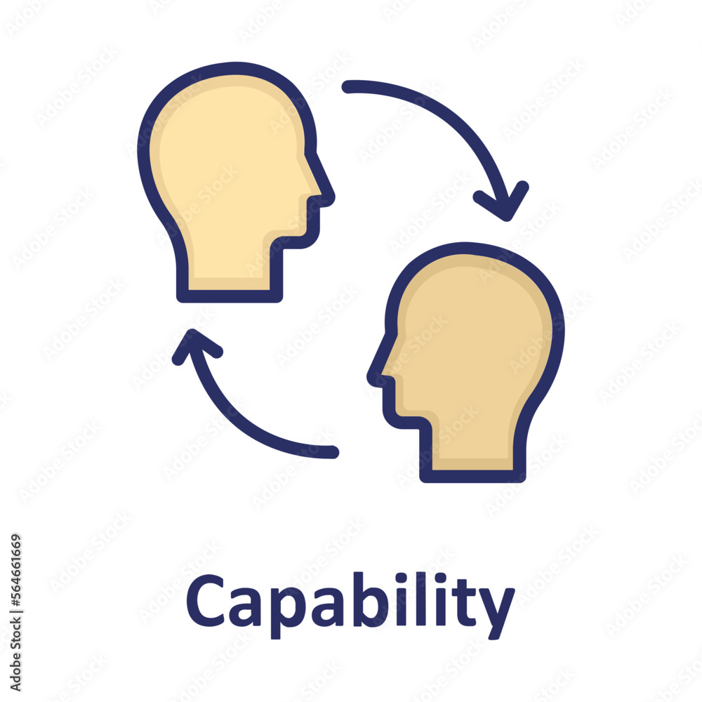 Capability, communication Vector Icon
Capability, communication Vector Icon