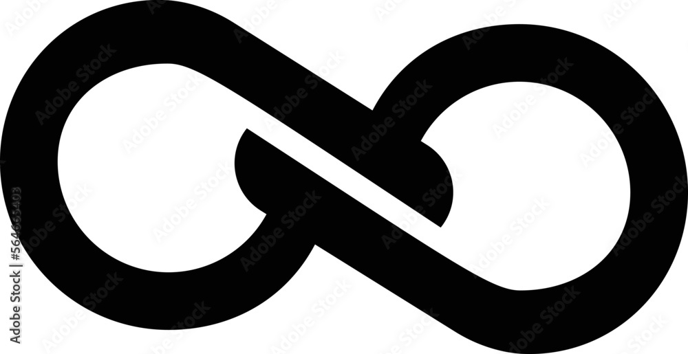 Infinity Symbol Logo. Vector Illustration Infinity Symbol Logo. Vector Illustration