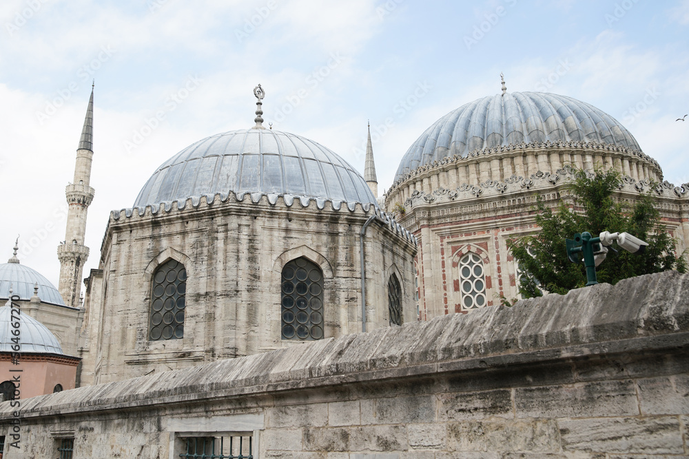 Tomb in Sehzade Mosque, Istanbul, Turkiye Tomb in Sehzade Mosque, Istanbul, Turkiye