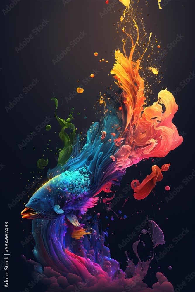fantasy abstract colourful background. fantasy abstract colourful background.