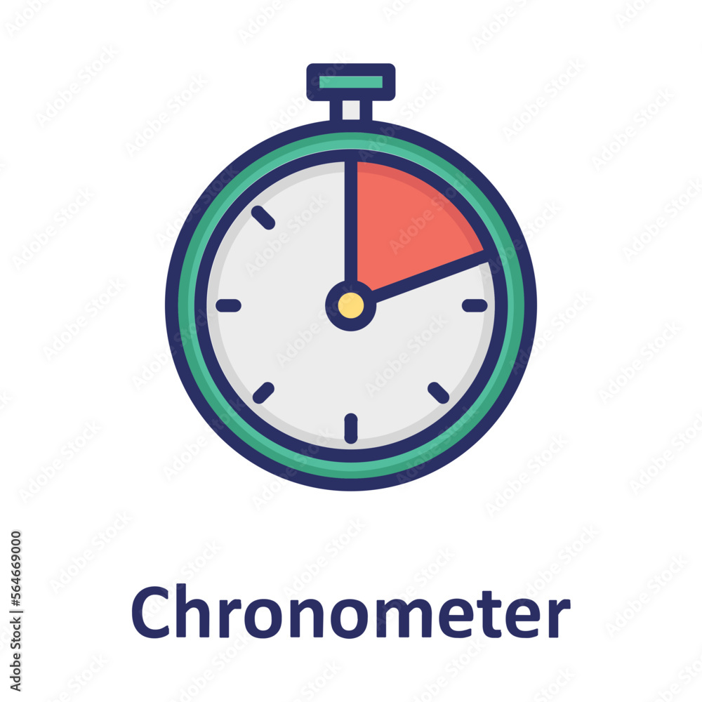 Chronometer, counter Vector Icon
Chronometer, counter Vector Icon