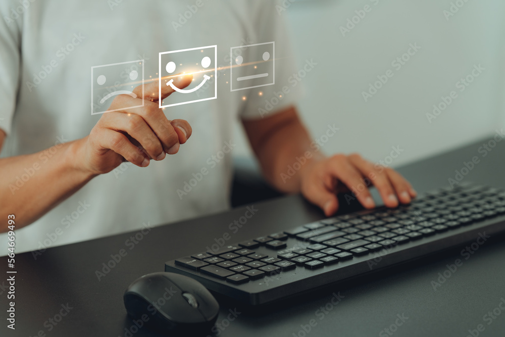 customer-service-appraisal-or-satisfaction-concept-customer-thumbs-up