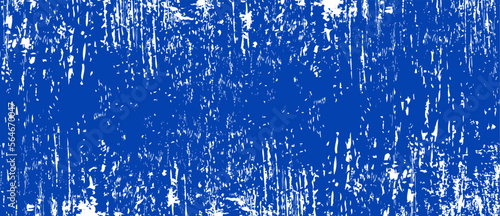 Navy blue brush background. Blue ink splash on backdrop. Brush stroke background for wallpaper, paint splatter template, dirt banner, watercolor design, dirty texture. Trendy brush background, vector