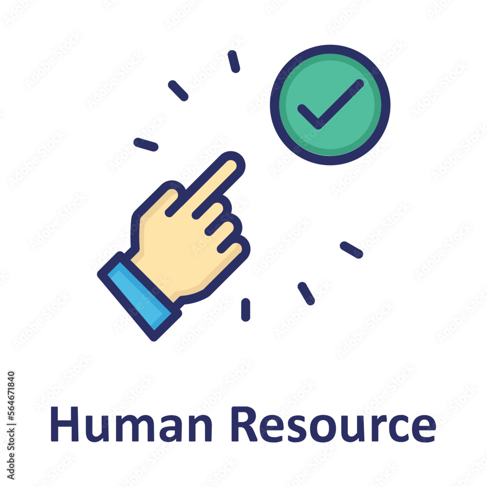 Hiring, human resource Vector Icon
Hiring, human resource Vector Icon