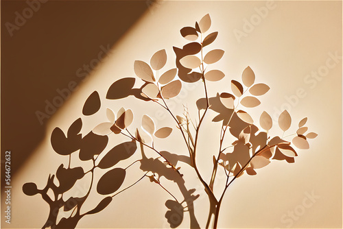 shadow and sun play on a ba...