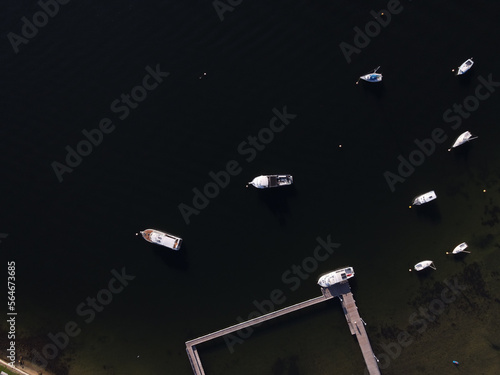 Fototapeta Naklejka Na Ścianę i Meble -  Yacht marina, Swan River, Western Australia