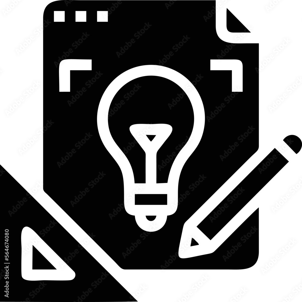 Idea icon symbol illustration vector image, creative bulb design illustration Idea icon symbol illustration vector image, creative bulb design illustration