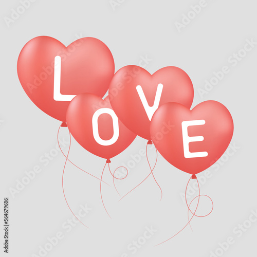 The art of passion design and decoration element, shape, banner, and template symbolizes valentine's celebration of love and romance and a happy holiday on valentines day.