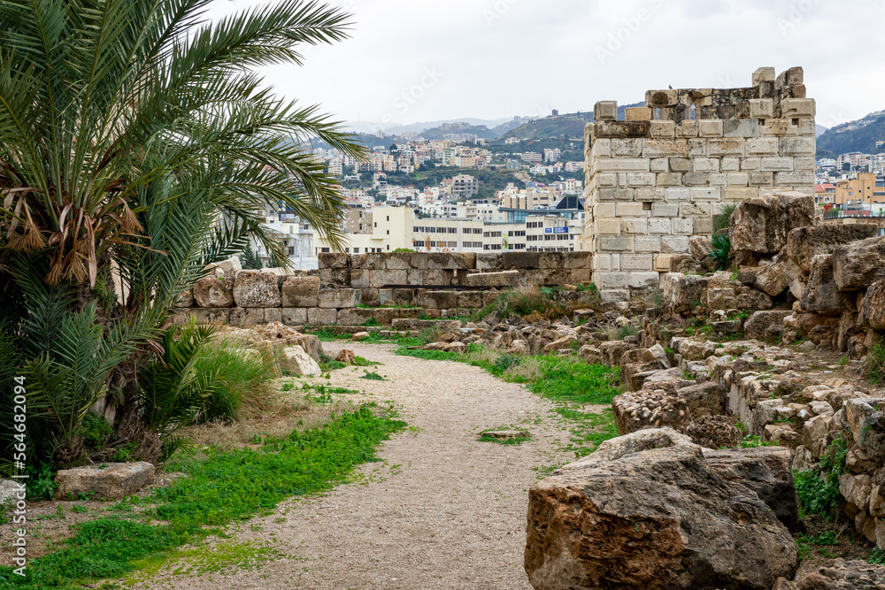 Byblos Crusader Castle, Lebanon. It was built by the Crusaders in the 12th century, one of oldest continuously inhabited cities in the world, Byblos, Lebanon. Byblos Crusader Castle, Lebanon. It was built by the Crusaders in the 12th century, one of oldest continuously inhabited cities in the world, Byblos, Lebanon.