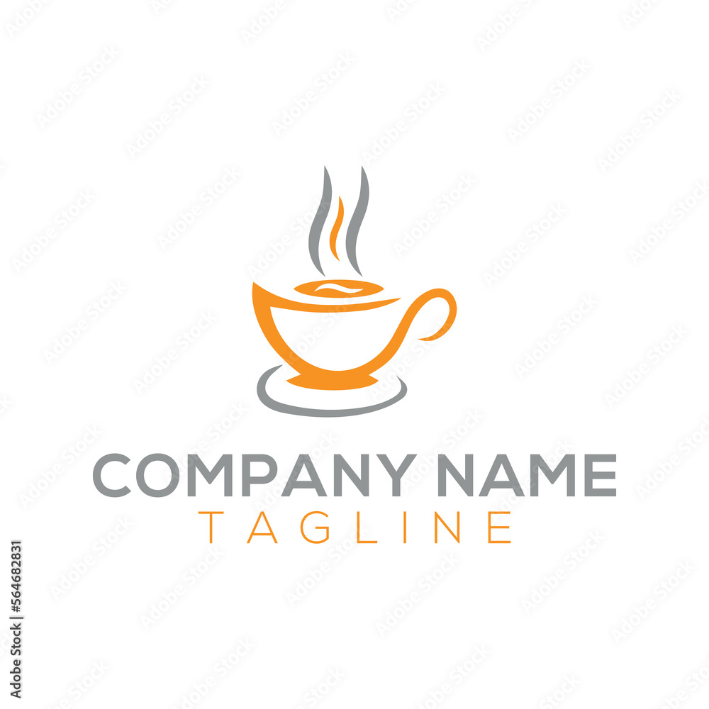 coffee cup icon logo design with vector format. coffee cup icon logo design with vector format.