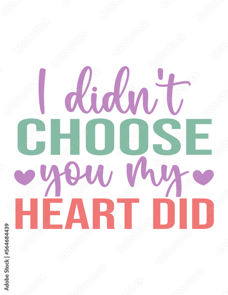 I didn't choose you my heart did