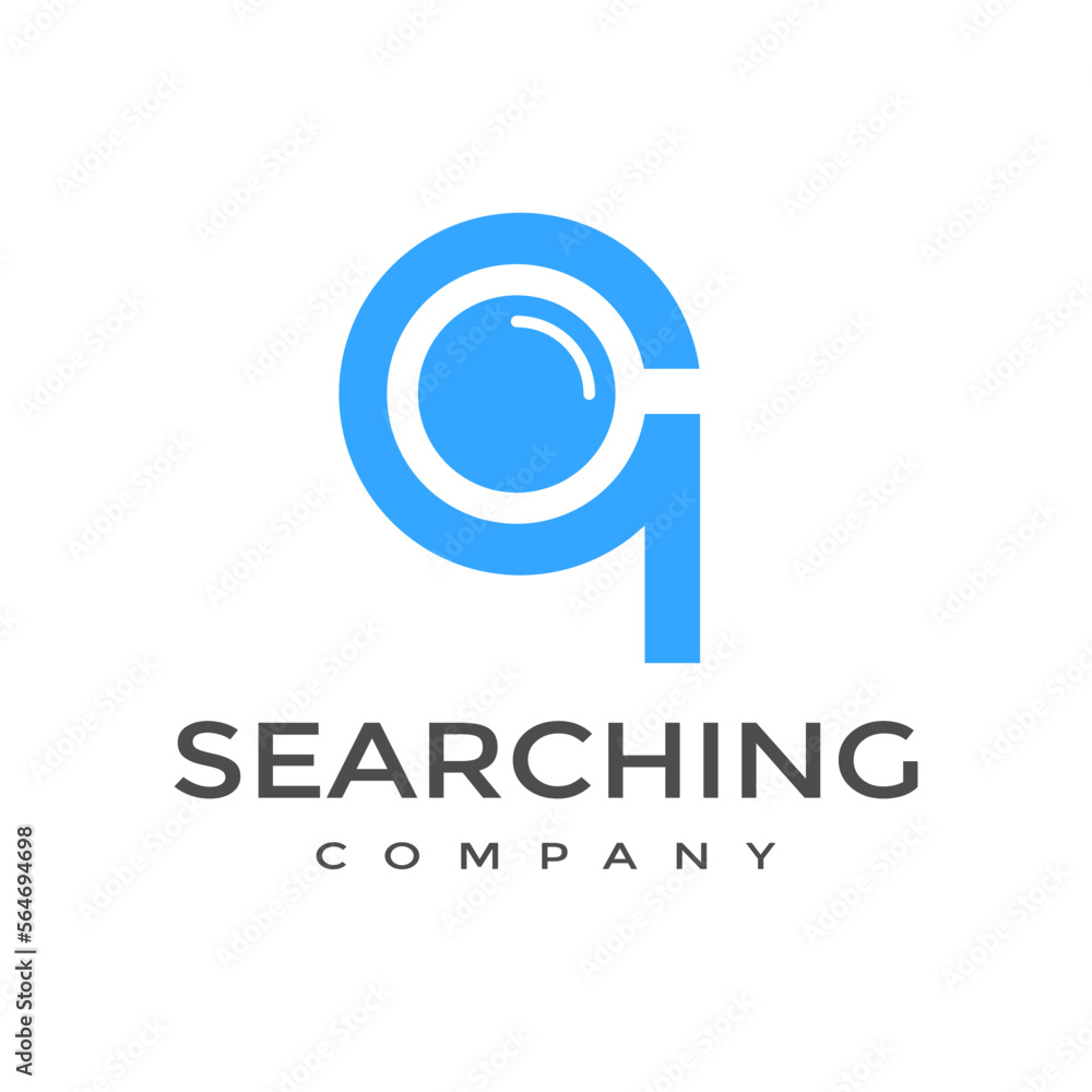 Q Letter or font with magnifying glass vector logo template. This alphabet can be used for searching, discovery business. Q Letter or font with magnifying glass vector logo template. This alphabet can be used for searching, discovery business.