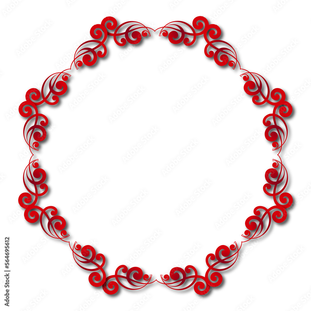 Obraz premium frames in vintage style with elements of ornament, art, pattern, background, texture