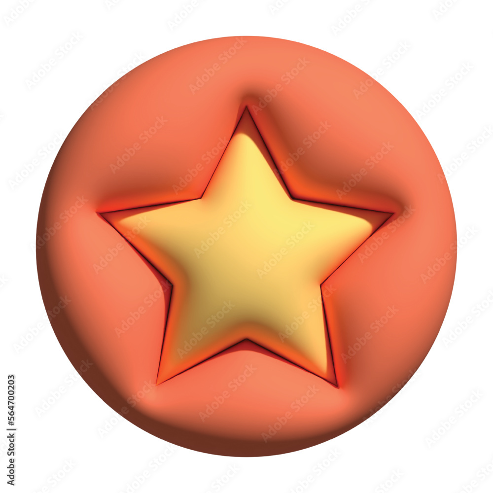 3d yellow stars. Realistic 3d design of the object. 3d yellow stars. Realistic 3d design of the object.