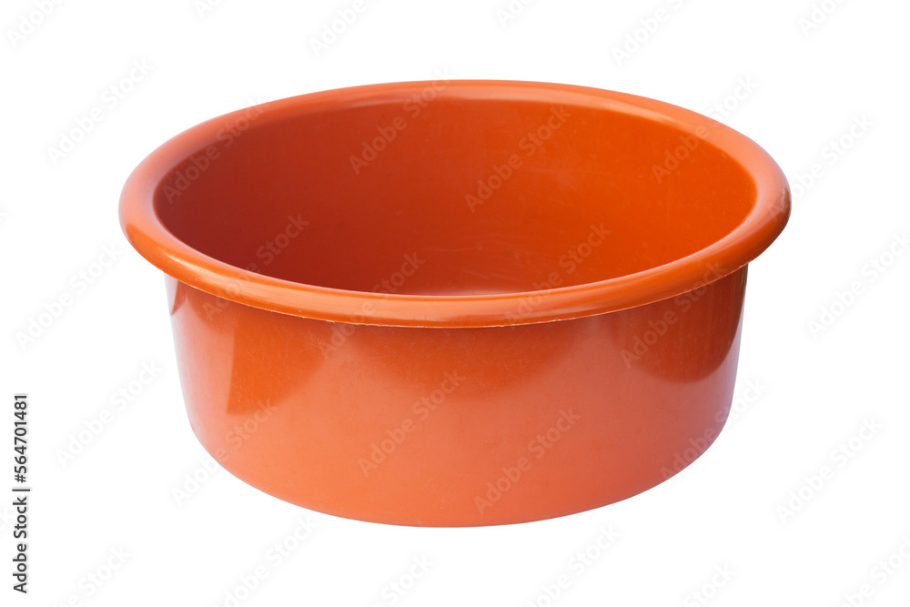 plastic bowl, laundry basin, plastic basin for dishes isolated from the background plastic bowl, laundry basin, plastic basin for dishes isolated from the background