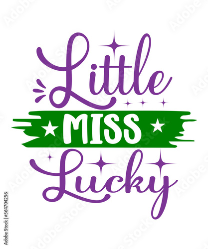 Little Miss Lucky SVG