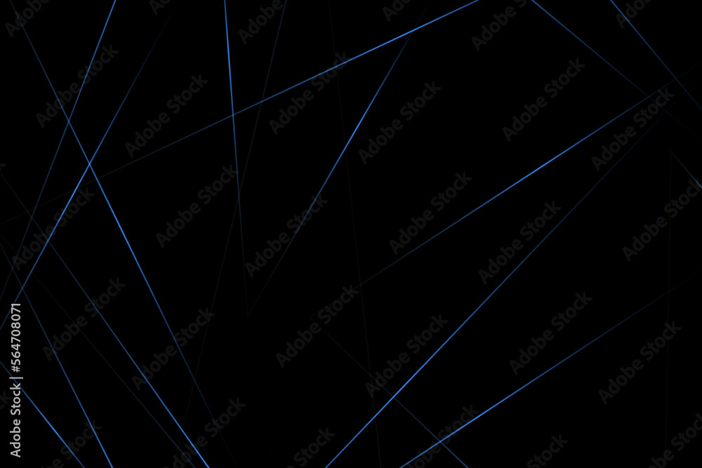Abstract black with blue lines, triangles background modern design. Vector illustration EPS 10. Abstract black with blue lines, triangles background modern design. Vector illustration EPS 10.