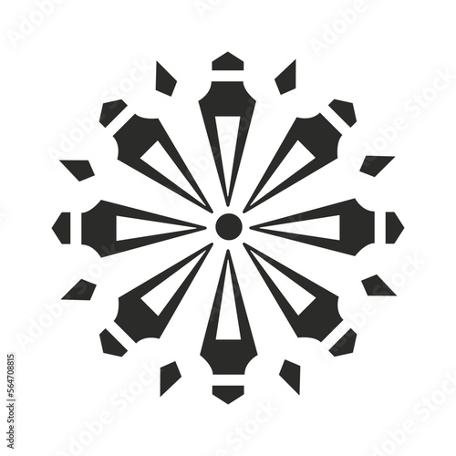 Bild auf Leinwand Padrão Gráfico Calçada Curitiba